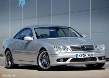 Тех. характеристики Mercedes benz Cl 65 amg c215 2003 - 2006