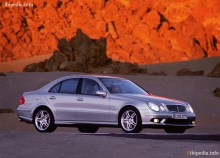 Тех. характеристики Mercedes benz E 55 amg w211 2002 - 2006