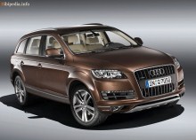 ისინი. მახასიათებლები Audi Q7 2009 წლიდან