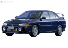 Тех. характеристики Mitsubishi Lancer evolution iv 1996 - 1998