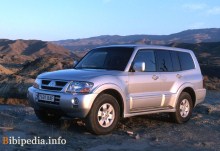 Aquellos. Características Mitsubishi Pajero (Montero, Shogun) LWB 2003-2006