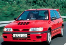 Тех. характеристики Nissan Sunny хэтчбек 1993 - 1995