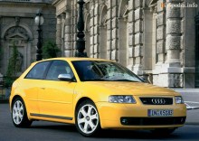 ისინი. მახასიათებლები Audi S3 2001 - 2003
