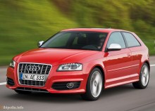 ისინი. მახასიათებლები Audi S3 2008 წლიდან