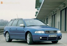 Тех. характеристики Audi S4 avant 1997 - 2001