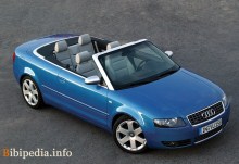 ისინი. მახასიათებლები Audi S4 Convertible 2003 - 2005