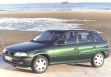Astra 5 дверей 1991 - 1994