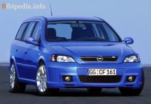 Тех. характеристики Opel Astra caravan opc 2002 - 2004