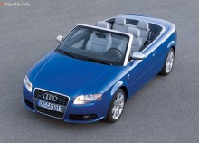 ისინი. მახასიათებლები Audi S4 Convertible 2006 წლიდან