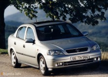 Краш-тест Astra седан 1998 - 2008