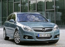 Тех. характеристики Opel Signum с 2005 года