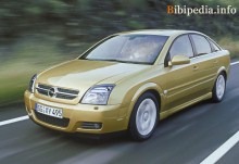 Тех. характеристики Opel Vectra gts 2002 - 2005