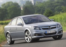 Тех. характеристики Opel Vectra gts 2005 - 2008