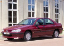 Тех. характеристики Peugeot 406 1995 - 1999