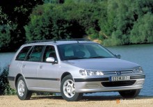 Тех. характеристики Peugeot 406 break 1996 - 1999