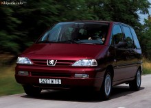 Тех. характеристики Peugeot 806 1998 - 2002