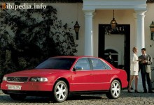 Тех. характеристики Audi S8 1996 - 1999