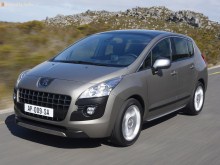 Тех. характеристики Peugeot 3008 с 2009 года