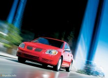 Тех. характеристики Pontiac G5 седан с 2004 года