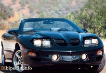 Тех. характеристики Pontiac Firebird кабриолет 2000 - 2002