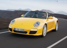 Тех. характеристики Porsche 911 carrera 4 кабриолет 997 с 2008 года