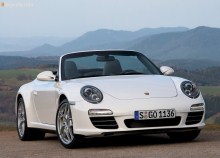 Тех. характеристики Porsche 911 carrera 4s кабриолет 997 с 2008 года
