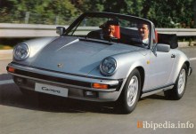 Тех. характеристики Porsche 911 carrera кабриолет 930 1983 - 1989