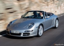 Тех. характеристики Porsche 911 carrera кабриолет 997 2005 - 2008