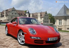 Тех. характеристики Porsche 911 carrera s кабриолет 997 2005 - 2008