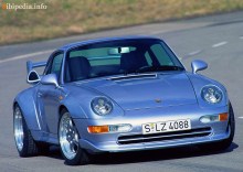 Тех. характеристики Porsche 911 gt2 993 1995 - 1997