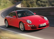 Тех. характеристики Porsche 911 carrera targa 4 997 2006 - 2008