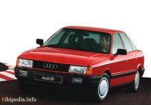 Тех. характеристики Audi 80 b4 1986 - 1995