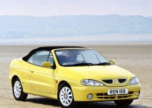 Тех. характеристики Renault Megane cabrio 1999 - 2003