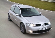 Тех. характеристики Renault Megane rs купе 2004 - 2006