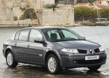 Тех. характеристики Renault Megane седан 2006 - 2009