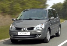 Тех. характеристики Renault Scenic 2003 - 2009