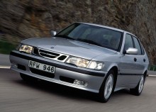 Тех. характеристики Saab 9-3 1998 - 2002