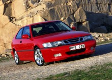 Тех. характеристики Saab 9-3 купе 1998 - 2002