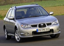 Тех. характеристики Subaru Impreza универсал 2005 - 2007