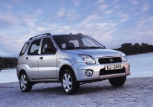 Тех. характеристики Subaru G3x justy 2004 - 2007