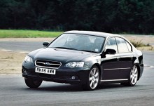 Тех. характеристики Subaru Legacy 2003 - 2006