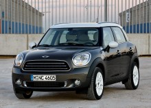 ისინი. 2010 წლიდან Mini Countryman Cooper- ის მახასიათებლები