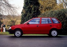Тех. характеристики Suzuki Swift седан 1991 - 1996