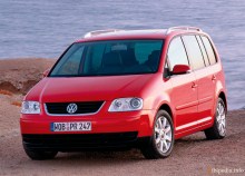 Тех. характеристики Volkswagen Touran 2003 - 2006