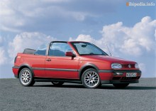 Тех. характеристики Volkswagen Golf iii cabrio 1993 - 1998