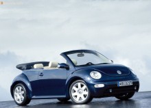 ისინი. მახასიათებლები Volkswagen Beetle Cabrio 2003 - 2005