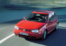 Тех. характеристики Volkswagen Golf iv 3 двери 1997 - 2003