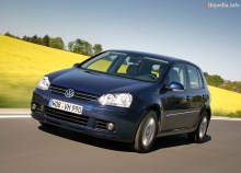 Тех. характеристики Volkswagen Golf v 5 дверей 2003 - 2008