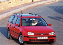 Тех. характеристики Volkswagen Golf iv variant 1999 - 2006