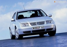 Тех. характеристики Volkswagen Bora 1998 - 2005